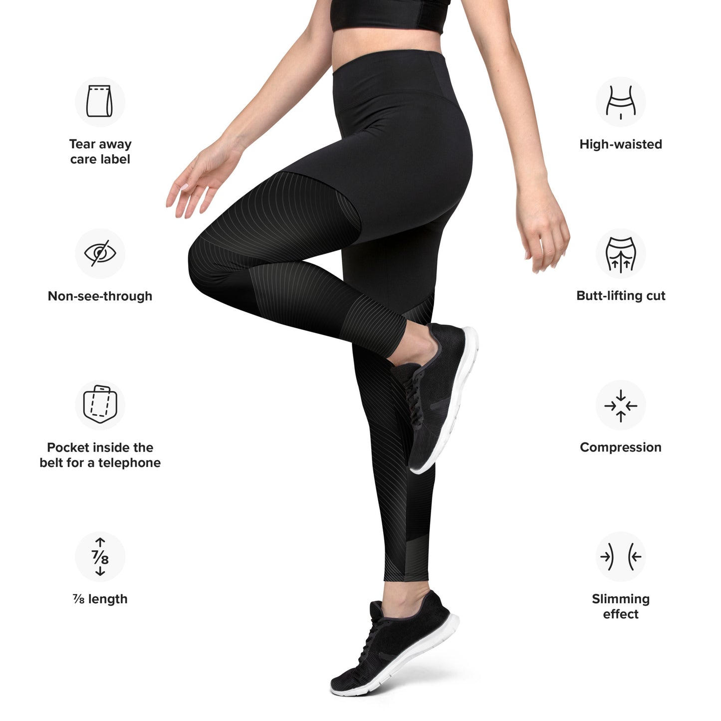 For You leggings nero performance